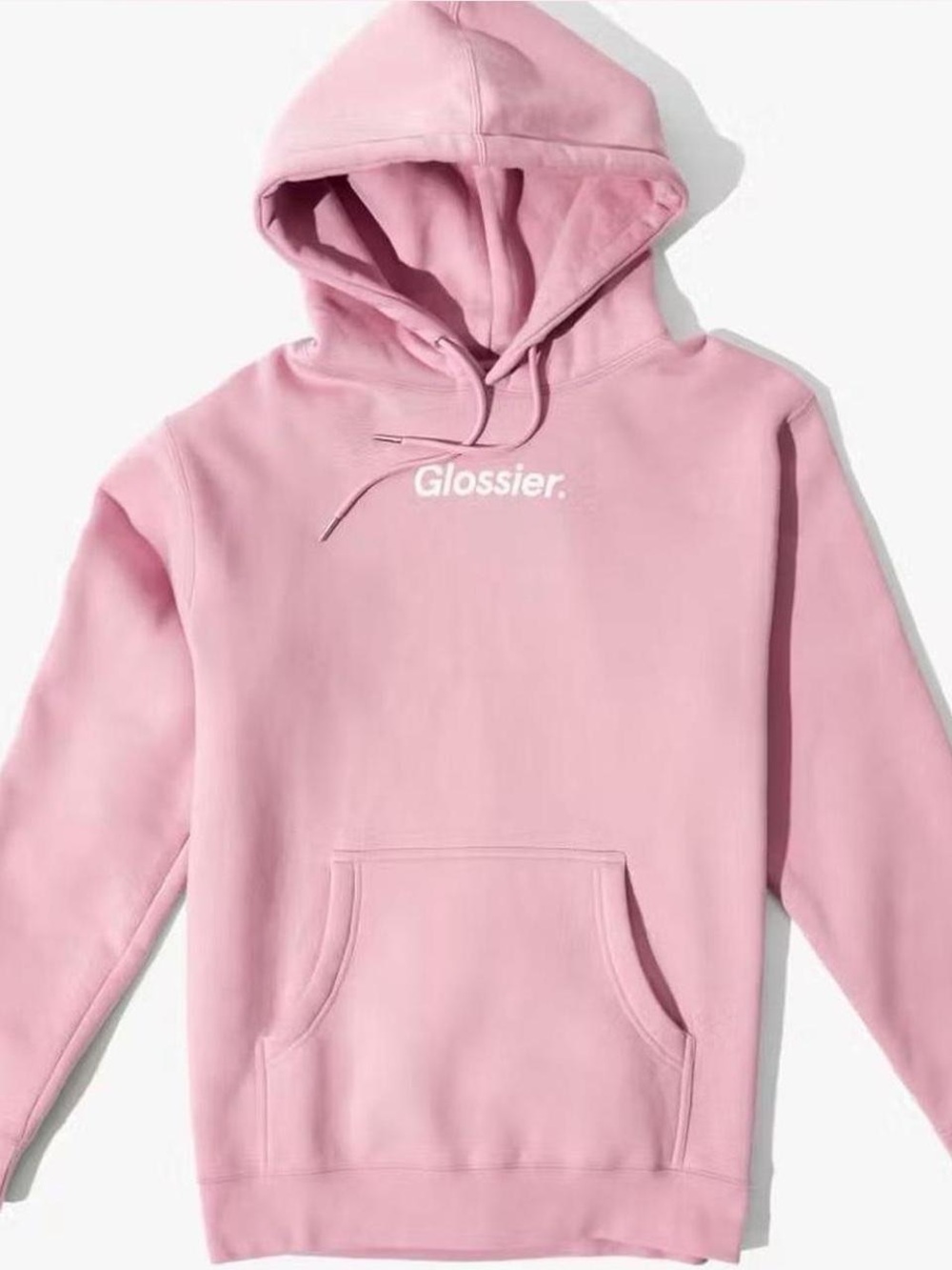 Glossier Pink Hoodie
